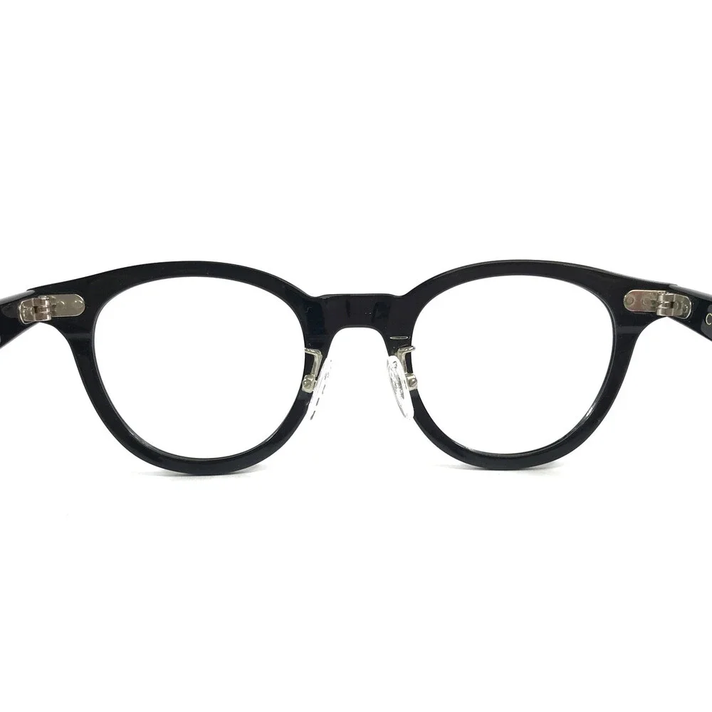 Celine Eyeglasses Frames CL41460 807 Shiny Black Round Full Rim 43-24-145